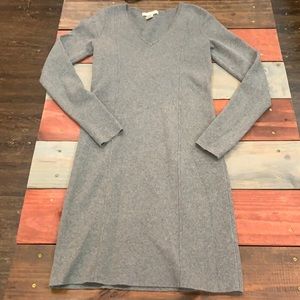 Banana Republic Gray Sweater Dress Small